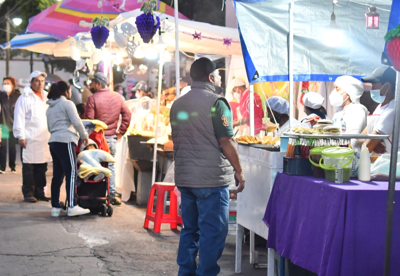 Con gran ambiente se vive en el tercer viernes de cuaresma en Huamantla